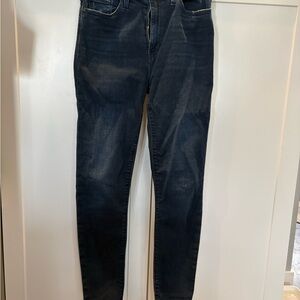 Hudson Jeans Women's Dark Blue Skinny Jeans